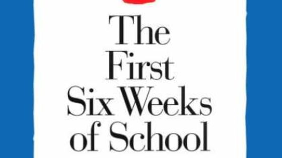 Image for The First Six Weeks of School – Week Two