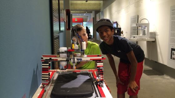 Image for 6th Graders Visit 3D Printing Exhibit at MODA