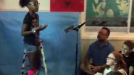 Image for Students let it Flow at TCS Poetry Slam