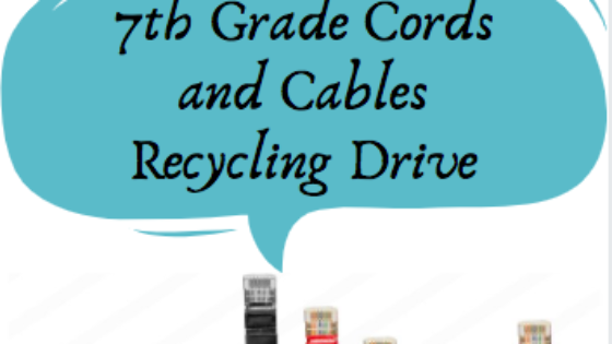Image for Seventh Grade Cord & Cable Drive, Oct. 8-11