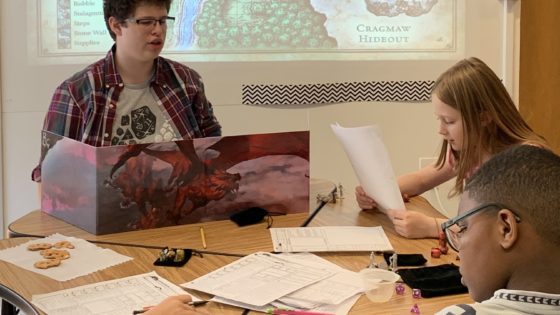 Image for Student-Led Club Takes Fantasy To A New Level With Creative Art & Technology