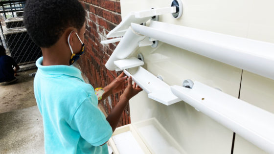 Image for STEAM Gardens Incorporate STEAM Learning Into Outdoor Play